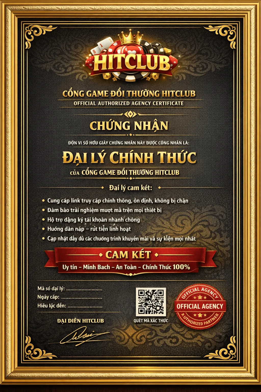 LOGA đại lý chính thức Cổng Game HITCLUB
